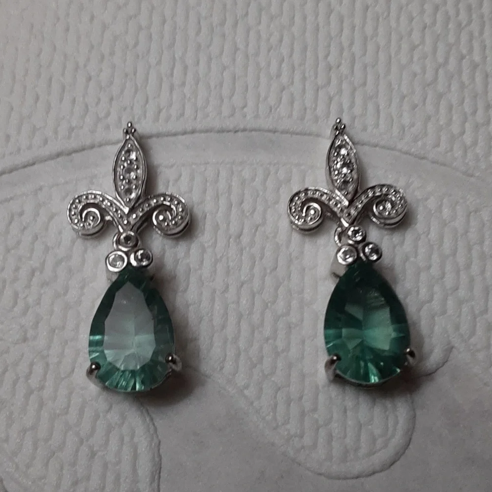 ❤SOLD ❤925 Green Fluorite. FIRM. - Picture 2 of 8